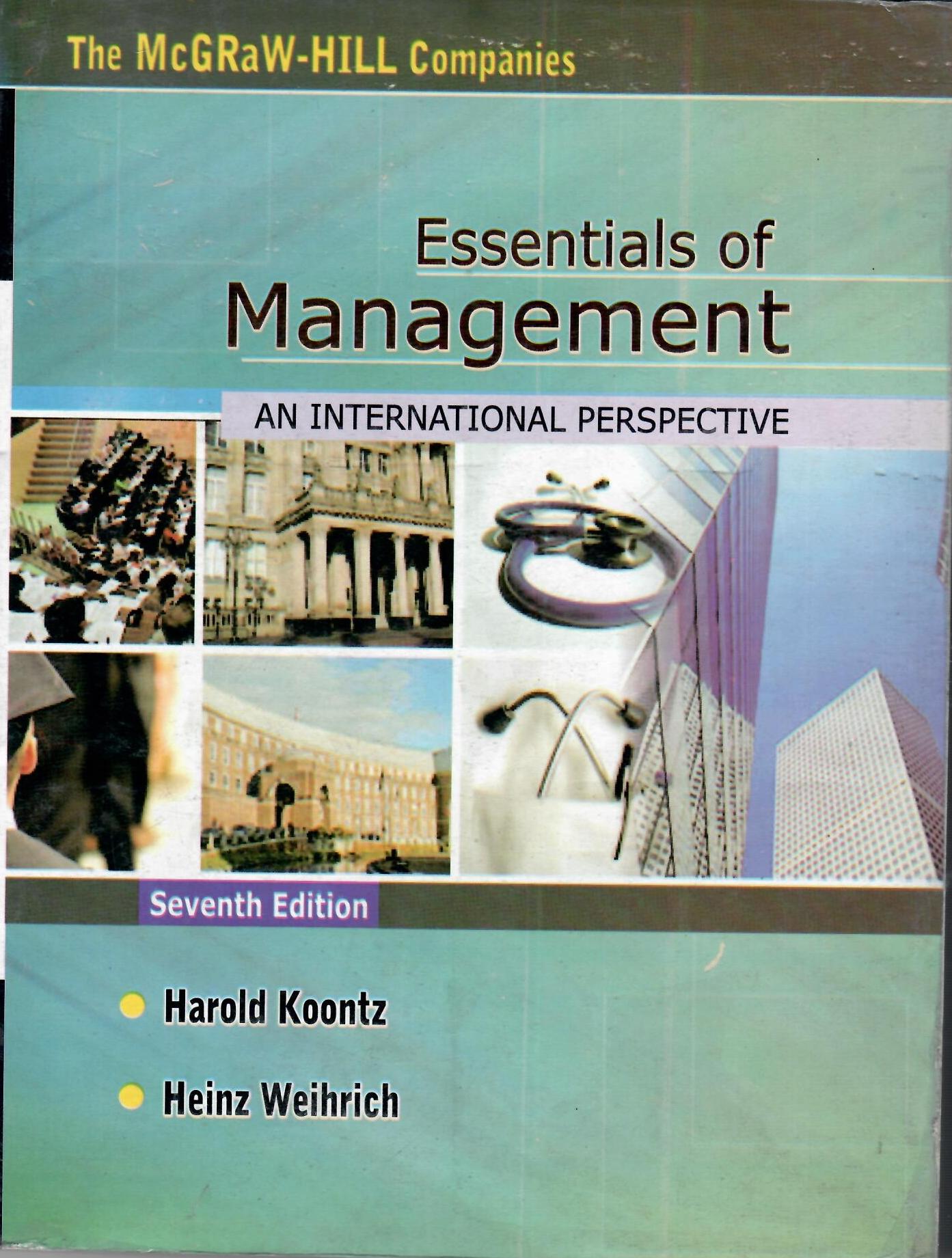 Essentials of Management: An International Perspective