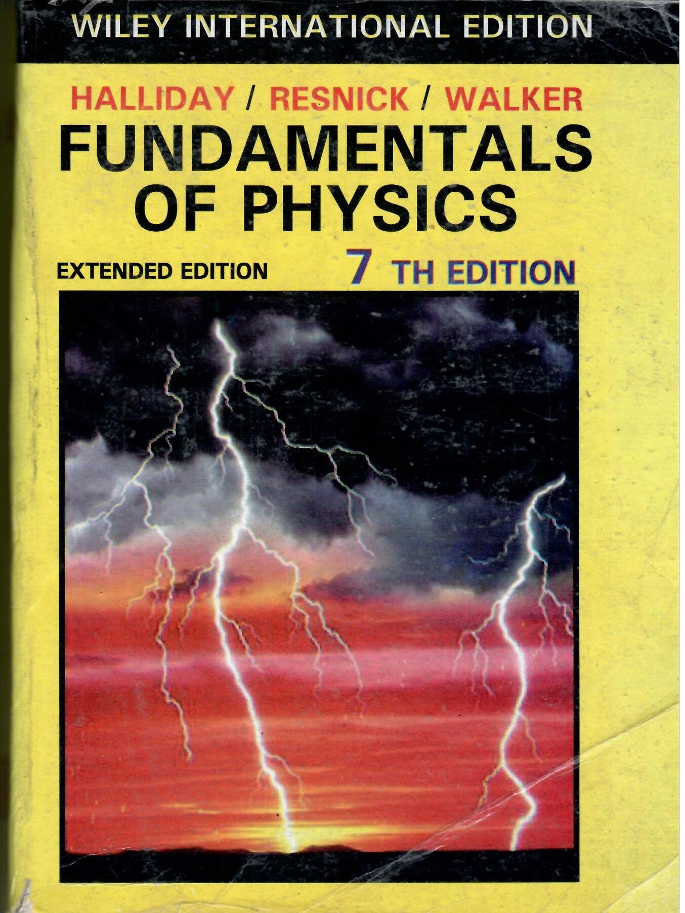Fundamentals of Physics
